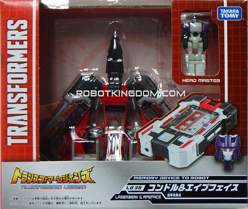 Transformers News: In-Package Images of Takara Tomy Transformers Legends LG35 Super Ginrai, LG36 Soundwave, LG37 Ravage