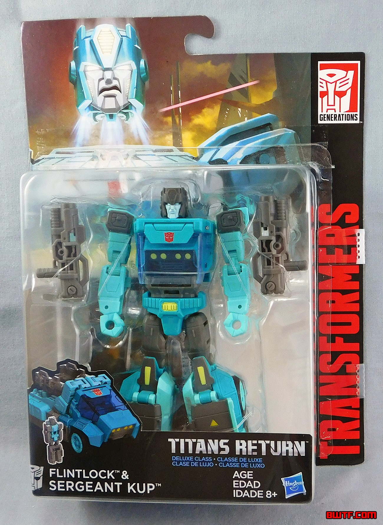 Transformers News: In-Hand Images of Transformers Titans Return Kup with Flintlock