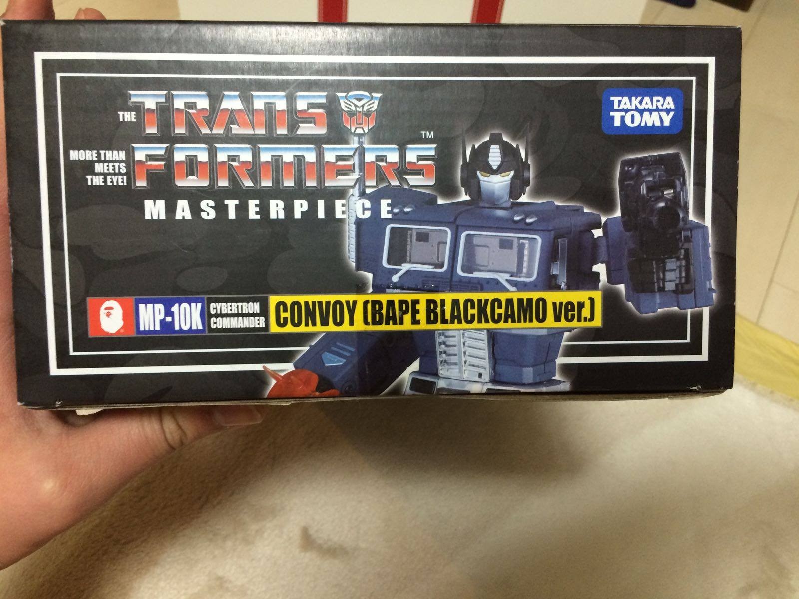 Transformers News: In-Hand - TakaraTomy Transformers Masterpiece MP-10K Convoy BAPE Black Camo Version Transformers News: In-Hand - TakaraTomy Transformers Masterpiece MP-10K Convoy BAPE Black Camo Version