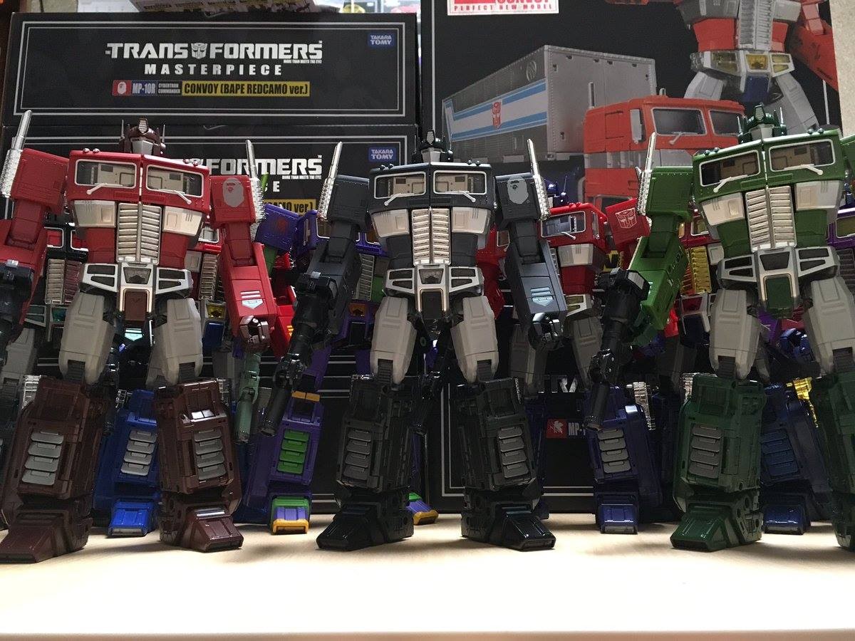 Transformers News: In-Hand - TakaraTomy Transformers Masterpiece MP-10K Convoy BAPE Black Camo Version Transformers News: In-Hand - TakaraTomy Transformers Masterpiece MP-10K Convoy BAPE Black Camo Version