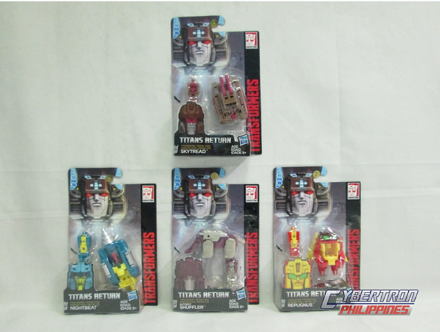 Transformers News: Titans Return Wave 4 Packaging and names revealed