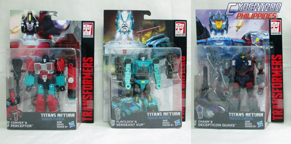 Transformers News: Titans Return Wave 4 Packaging and names revealed