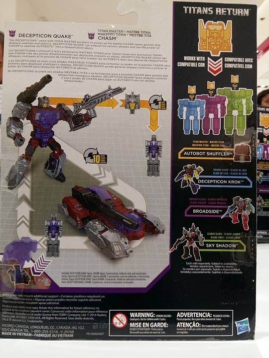 Transformers News: New In Hand Photos of Titans Return Krok, Topspin, Quake, Roadburn and More Transformers News: New In Hand Photos of Titans Return Krok, Topspin, Quake, Roadburn and More