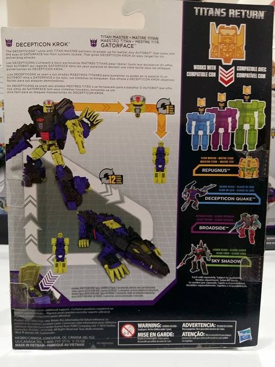 Transformers News: New In Hand Photos of Titans Return Krok, Topspin, Quake, Roadburn and More Transformers News: New In Hand Photos of Titans Return Krok, Topspin, Quake, Roadburn and More
