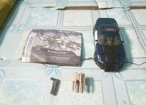 Transformers News: First Images of Transformers: The Last Knight Deluxe Barricade