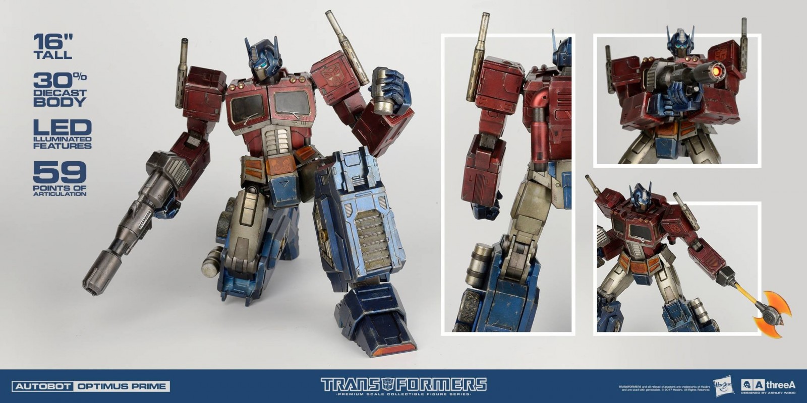 Transformers News: New Images of Hasbro 3A Transformers Generation 1 Optimus Prime Statue