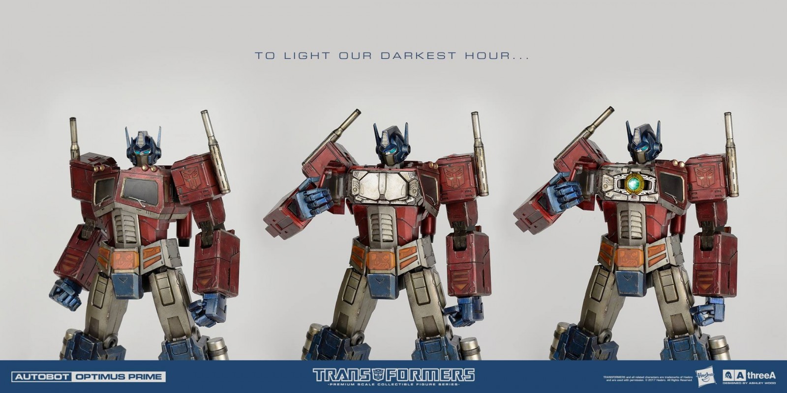 Transformers News: New Images of Hasbro 3A Transformers Generation 1 Optimus Prime Statue