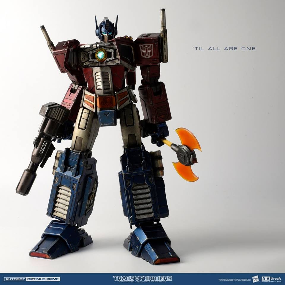 Transformers News: New Images of Hasbro 3A Transformers Generation 1 Optimus Prime Statue