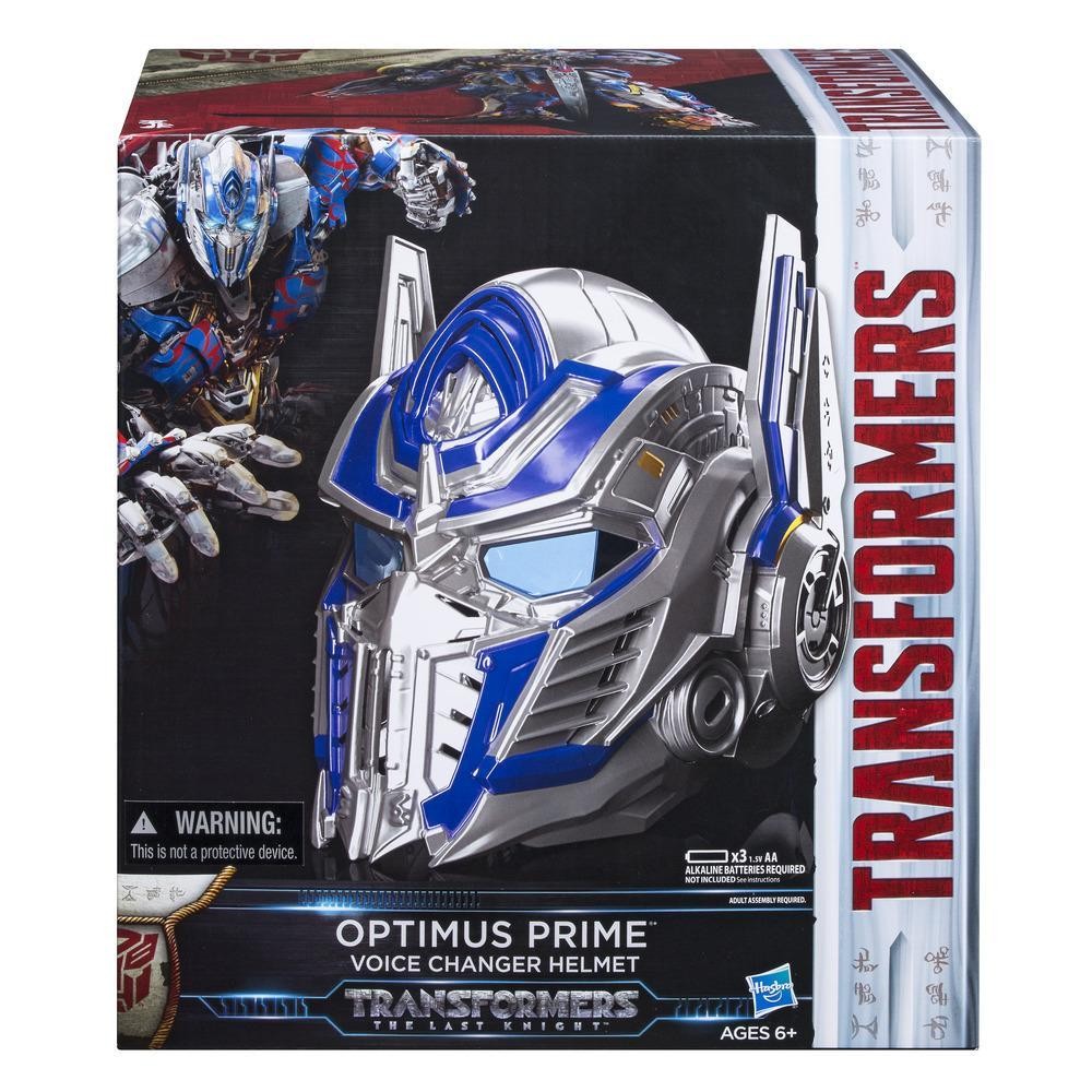 Transformers News: Transformers: The Last Knight Optimus Prime Voice Changer Helmet In-Stock at Hasbro Toy Shop