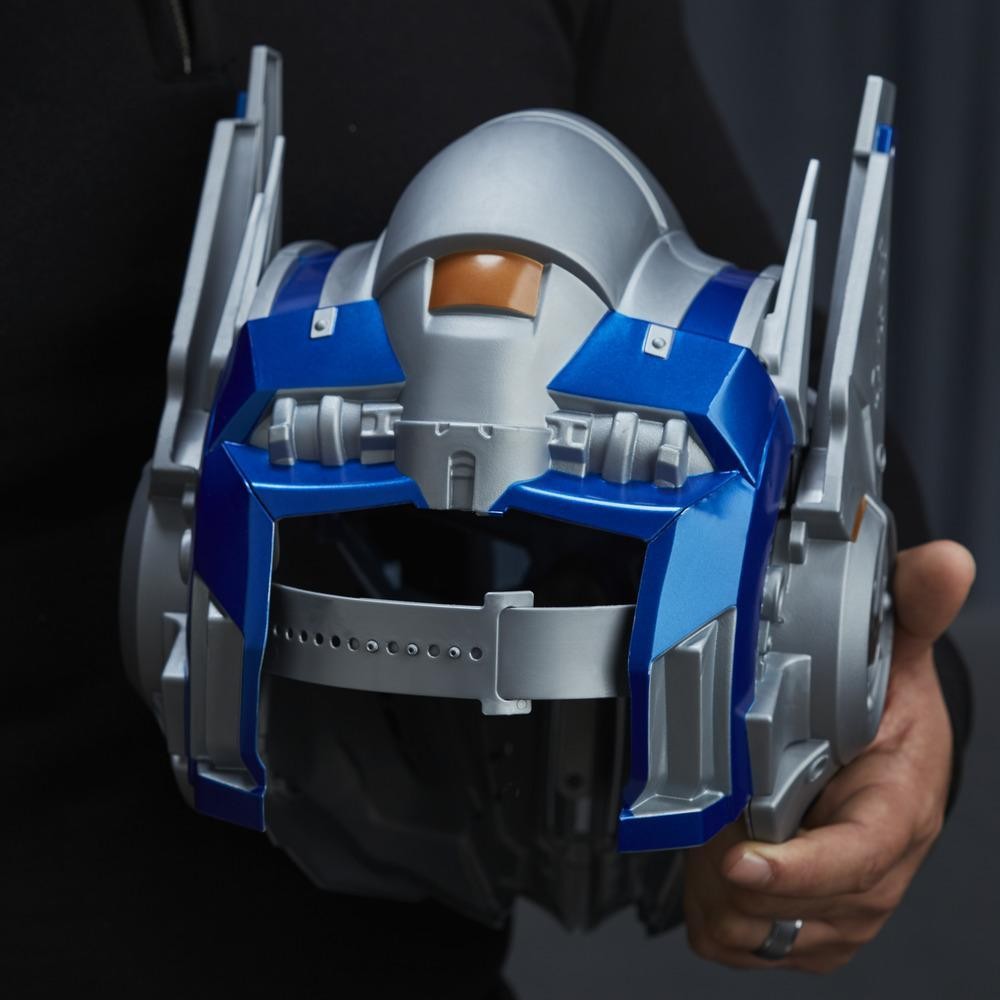 Transformers News: Transformers: The Last Knight Optimus Prime Voice Changer Helmet In-Stock at Hasbro Toy Shop