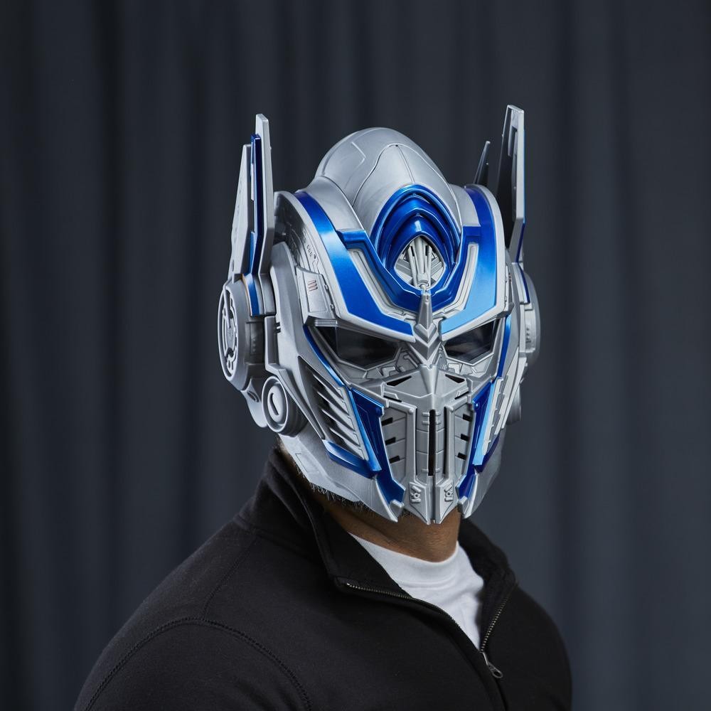 Transformers News: Transformers: The Last Knight Optimus Prime Voice Changer Helmet In-Stock at Hasbro Toy Shop