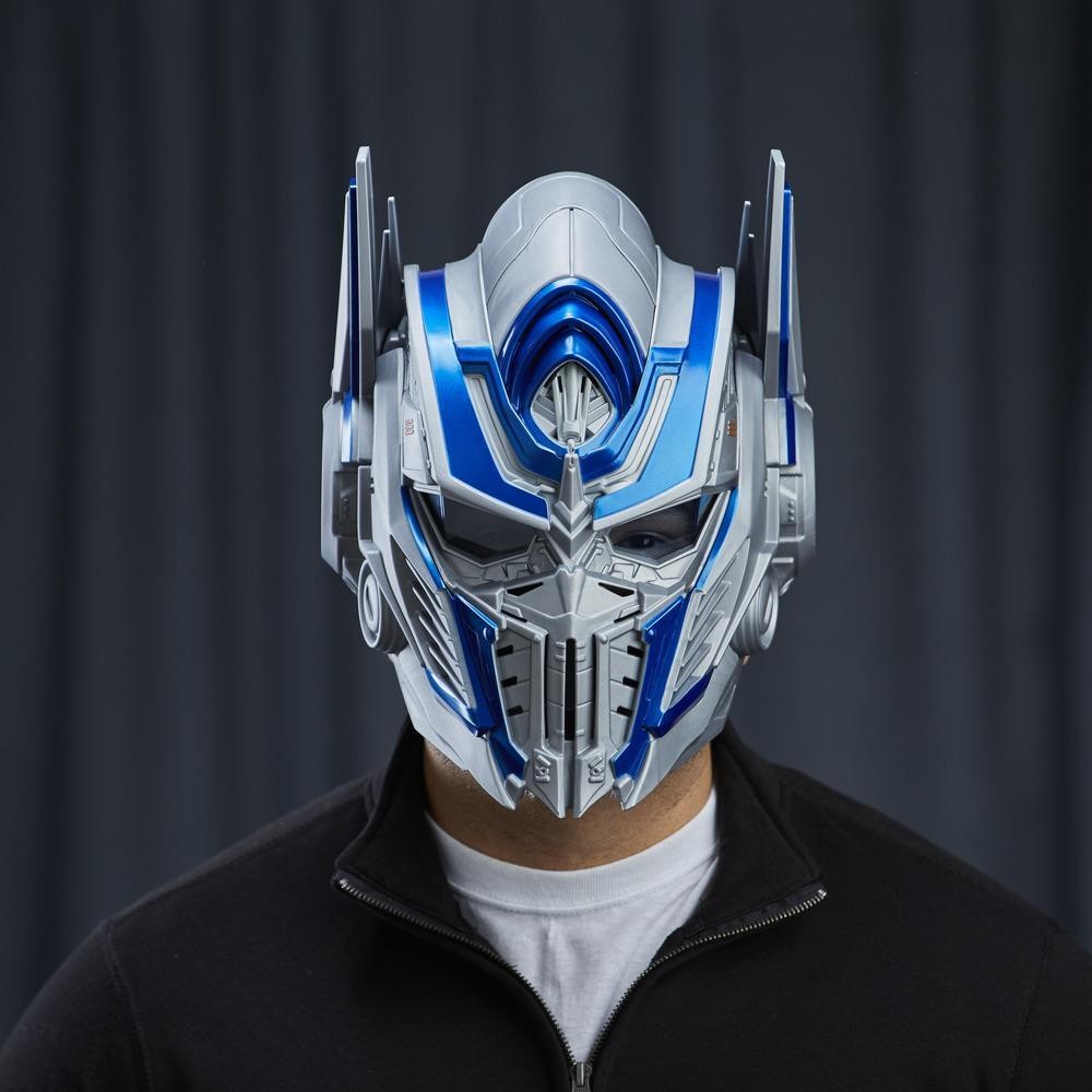 Transformers News: Transformers: The Last Knight Optimus Prime Voice Changer Helmet In-Stock at Hasbro Toy Shop