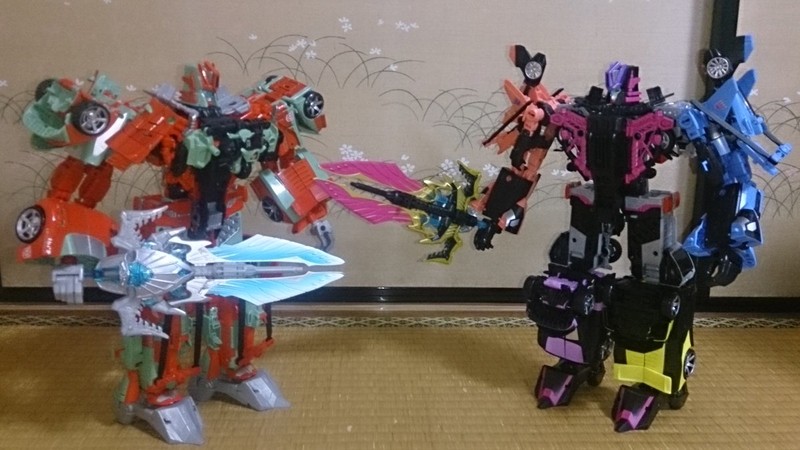 Transformers News: Takara Tomy Unite Warriors Megatronia in Hand Images