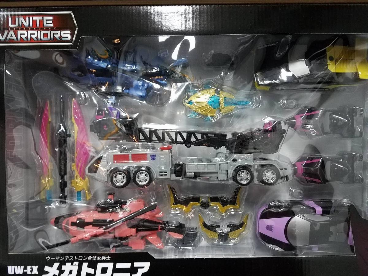 Transformers News: Takara Tomy Unite Warriors Megatronia in Hand Images