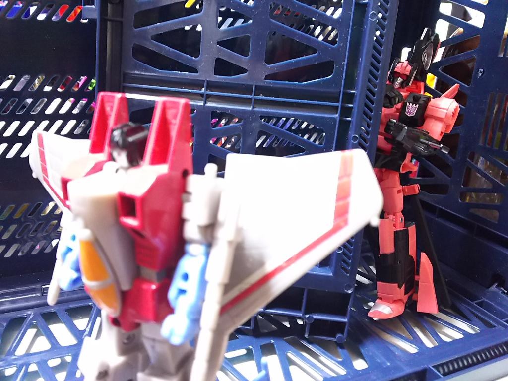 Transformers News: More In Hand Images of Takara Unite Warriors Megatronia with Closeups, Box and Chest Options