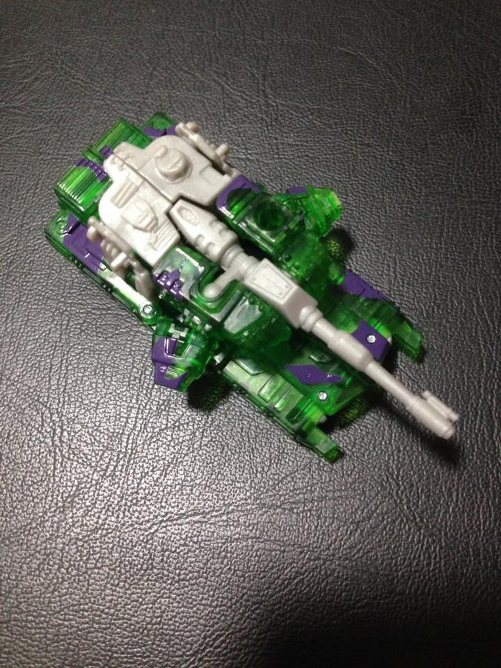 Transformers News: In-Hand Images of TFCC GI JoexTransformers Ninja Force Hologram Megatron