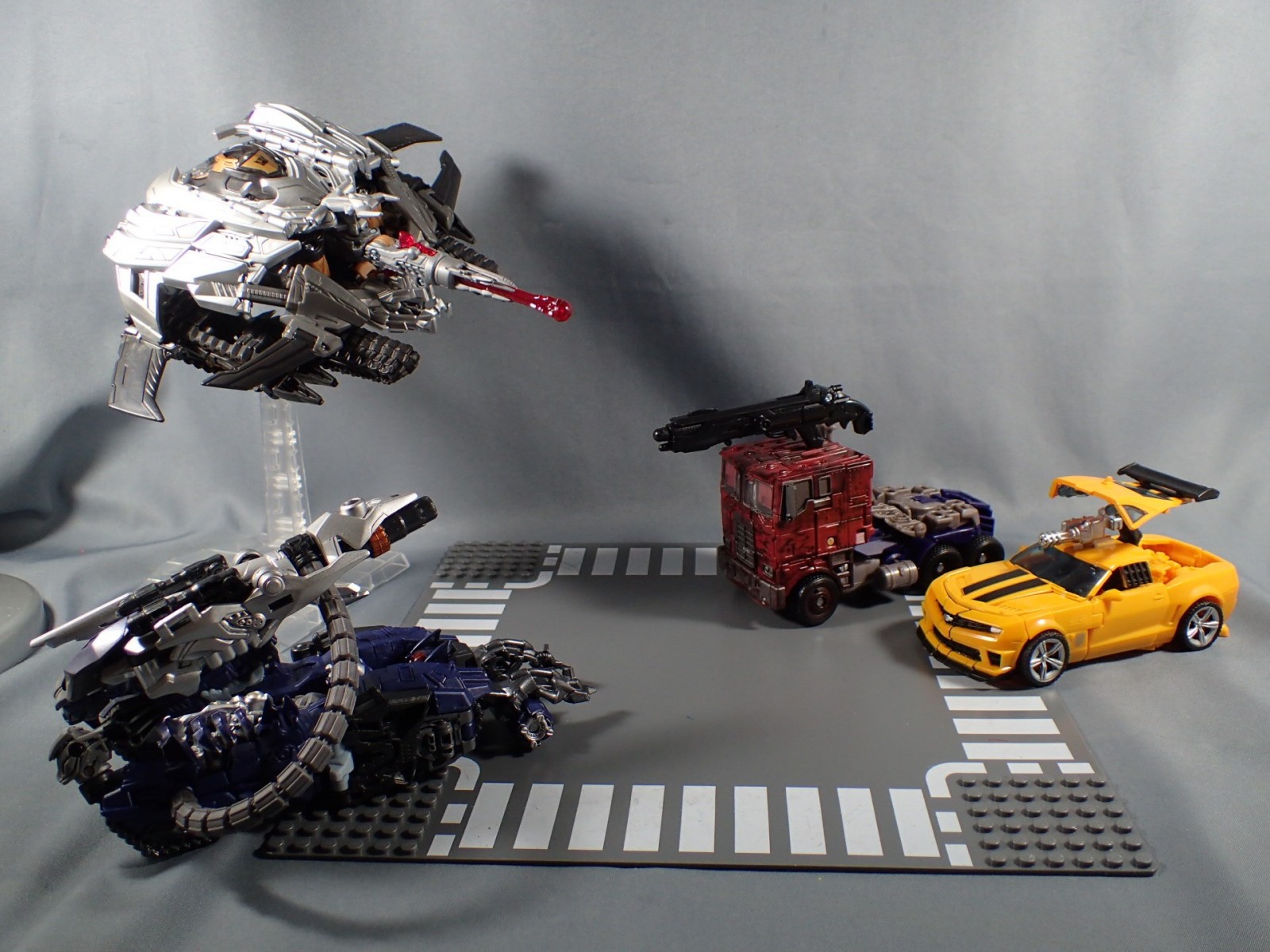 Transformers News: In Hand Images of Optimus, Megatron, Shockwave and Bumblebee from 10th Anniversary Movie The Best Transformers News: In Hand Images of Optimus, Megatron, Shockwave and Bumblebee from 10th Anniversary Movie The Best