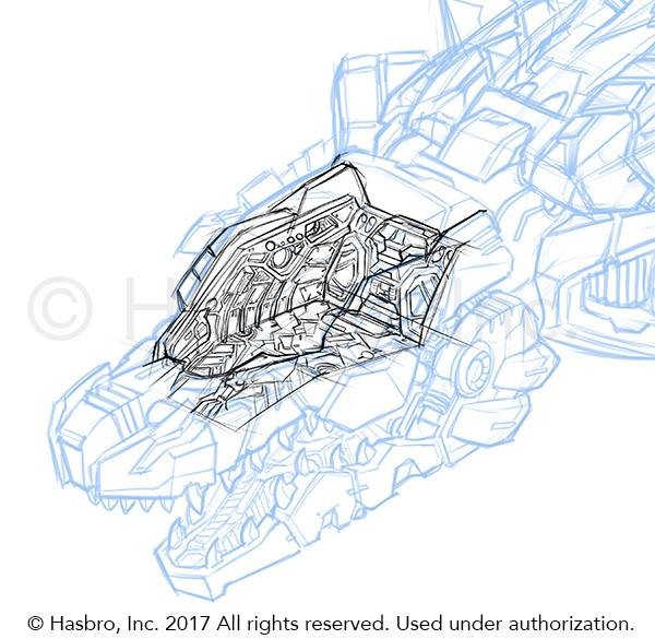Transformers News: Transformers Titans Return Skullsmasher Toy Designs by Emiliano Santalucia