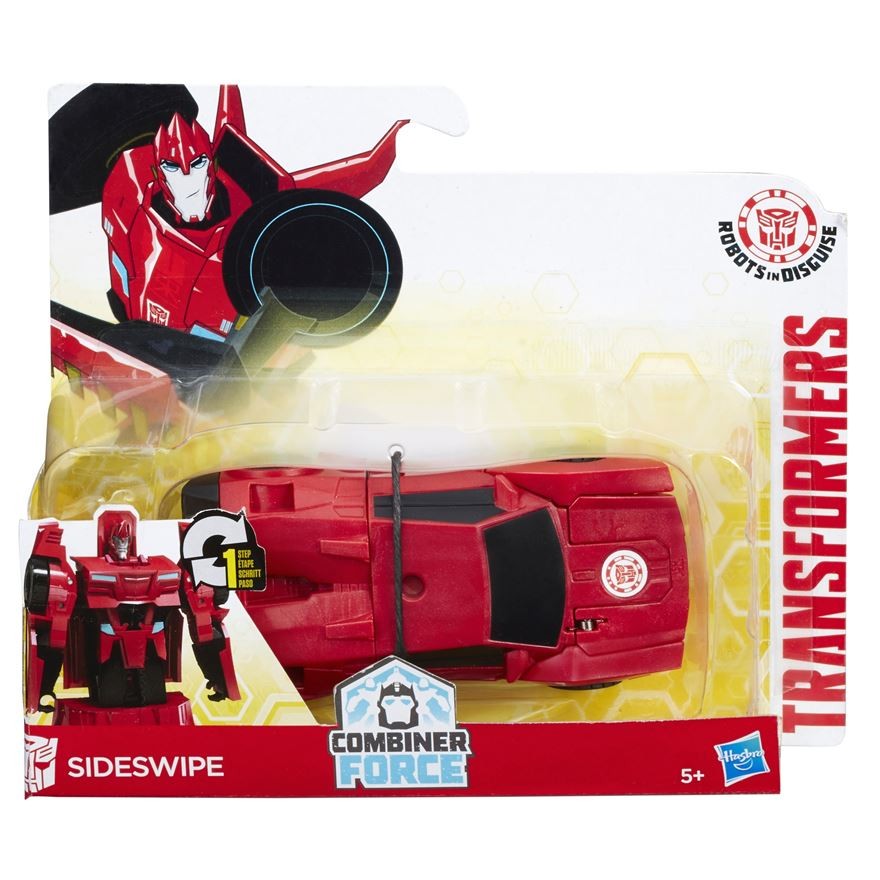 Transformers News: Official Images of Transformers: Robots in Disguise One-Step Changer Sideswipe and Blurr
