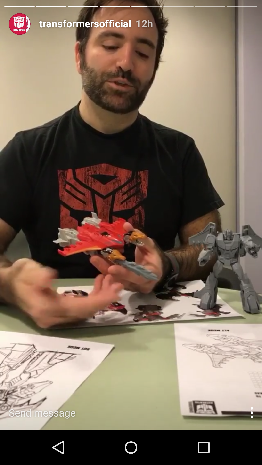 Transformers News: New Images of Transformers Robots in Disguise Combiner Force Twinferno