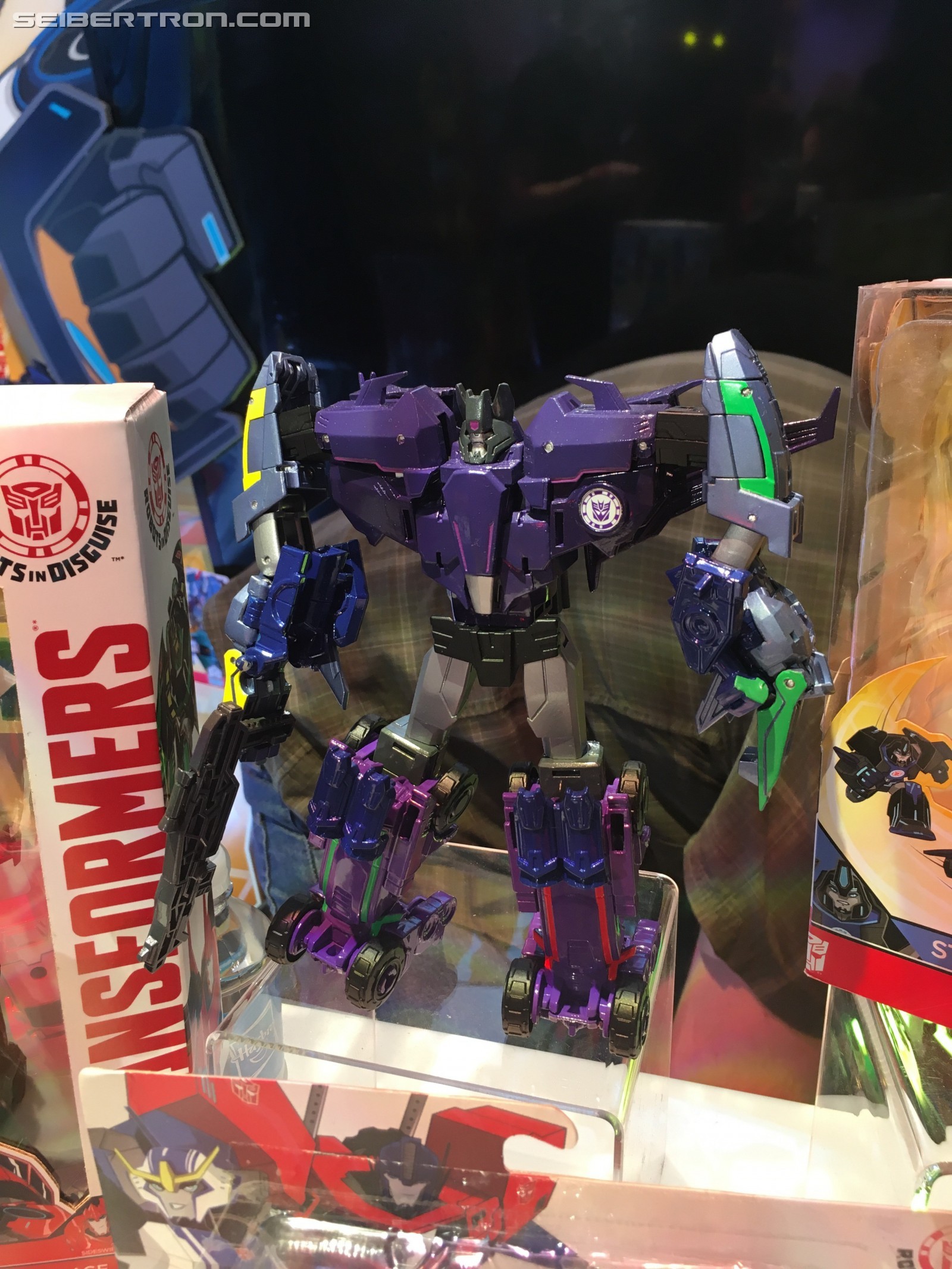 Transformers News: Toy Fair 2017 Showroom Images of Transformers Robots in Disguise Combiner Force #HasbroToyFair #TFNY