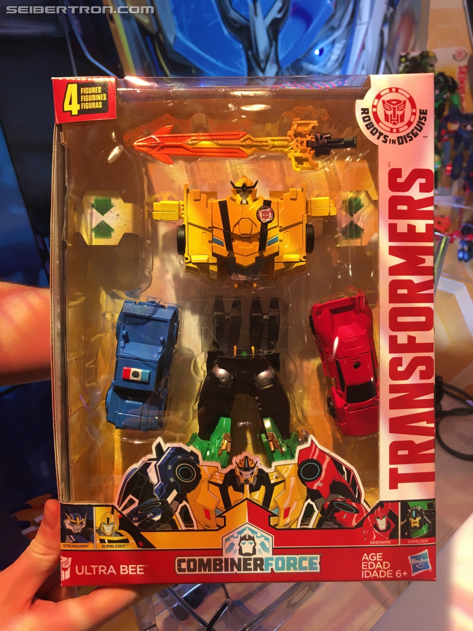 Transformers News: Toy Fair 2017 Showroom Images of Transformers Robots in Disguise Combiner Force #HasbroToyFair #TFNY