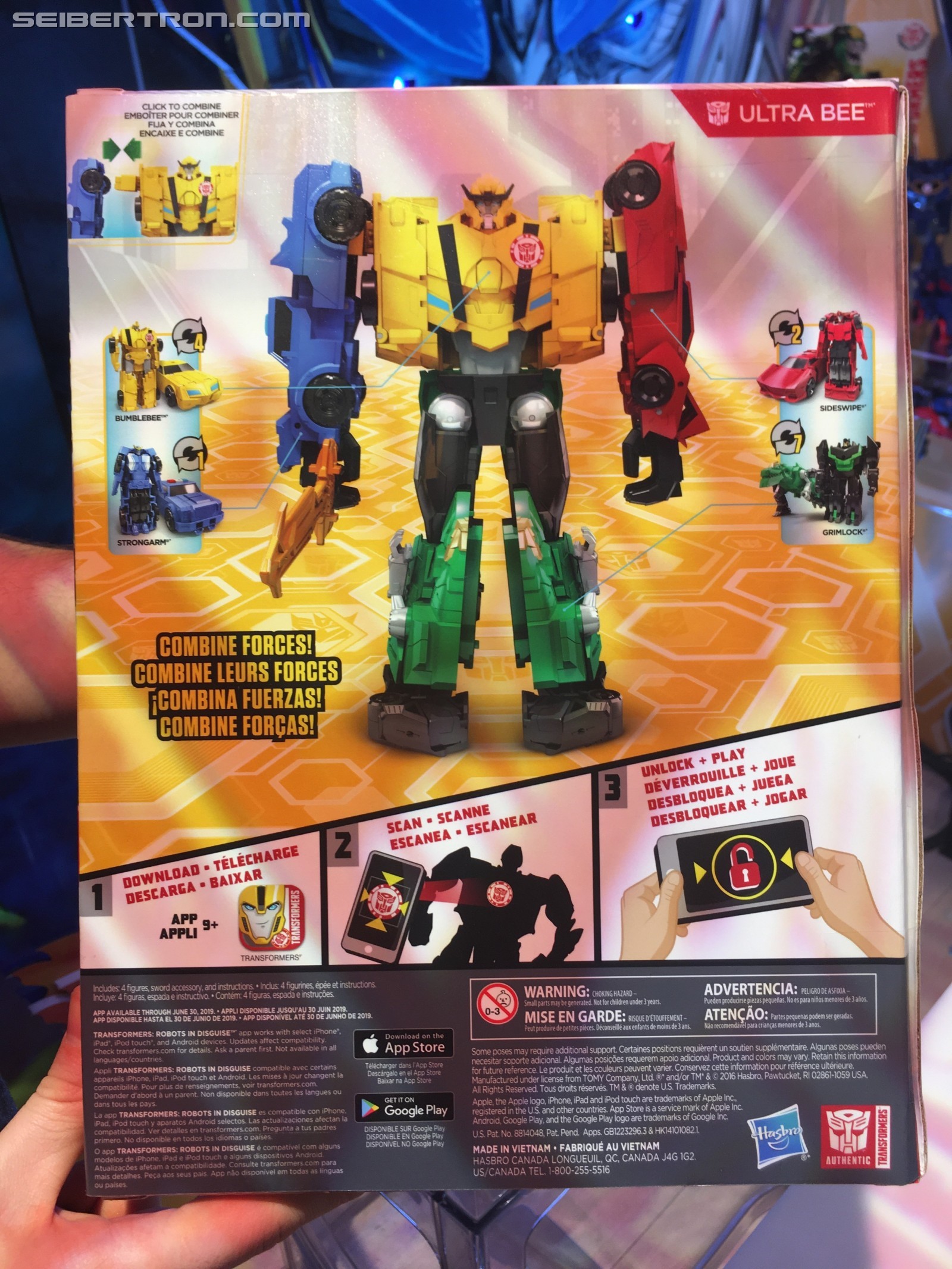 Transformers News: Toy Fair 2017 Showroom Images of Transformers Robots in Disguise Combiner Force #HasbroToyFair #TFNY