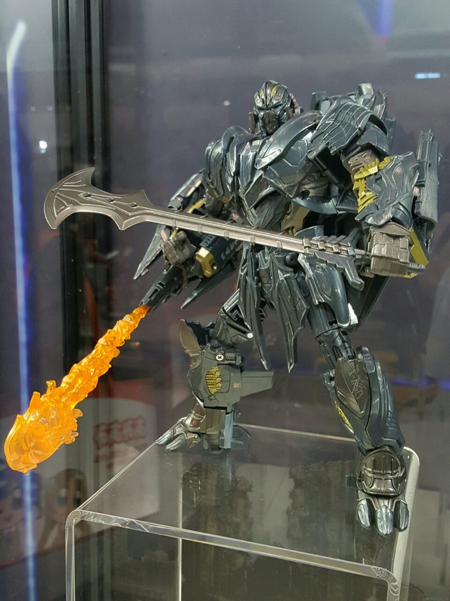 Transformers News: Transformers The Last Knight Leader Megatron Optional Faceplate Feature and More Images