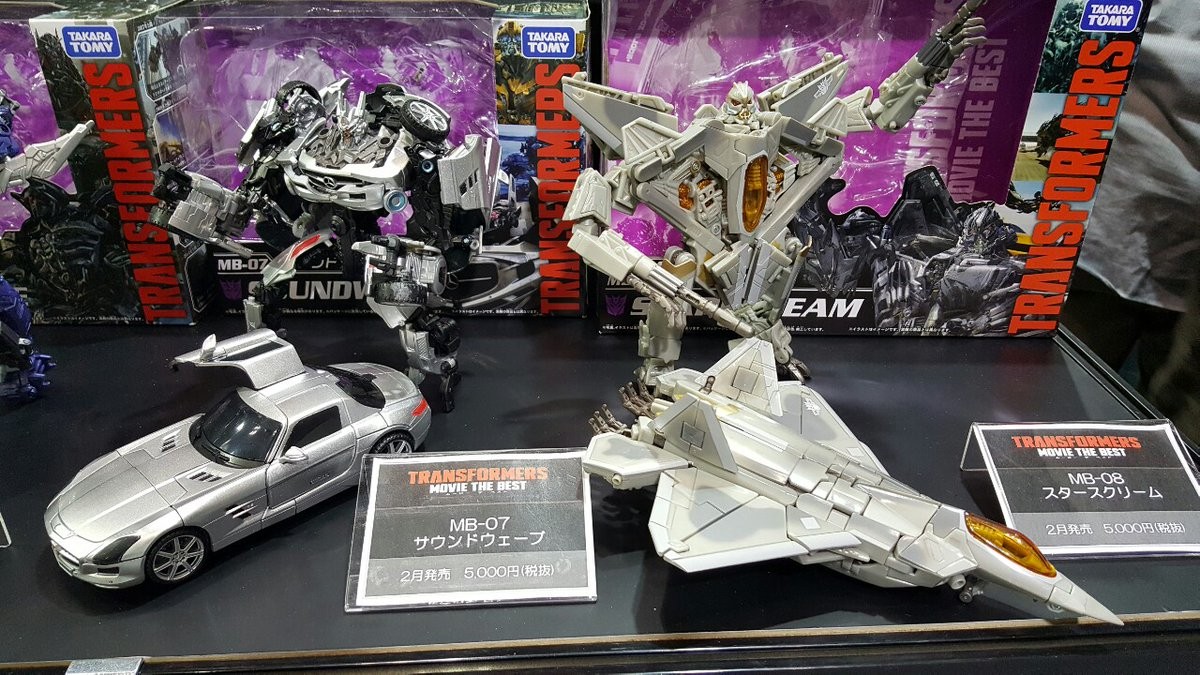 Transformers News: Wonderfest 2017 - Movie The Best Ironhide, Ratchet, Strafe, Soundwave, Starscream and More