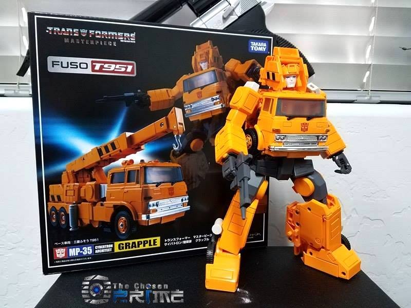 Transformers News: In-Hand Images of Transformers Masterpiece MP-35 Grapple
