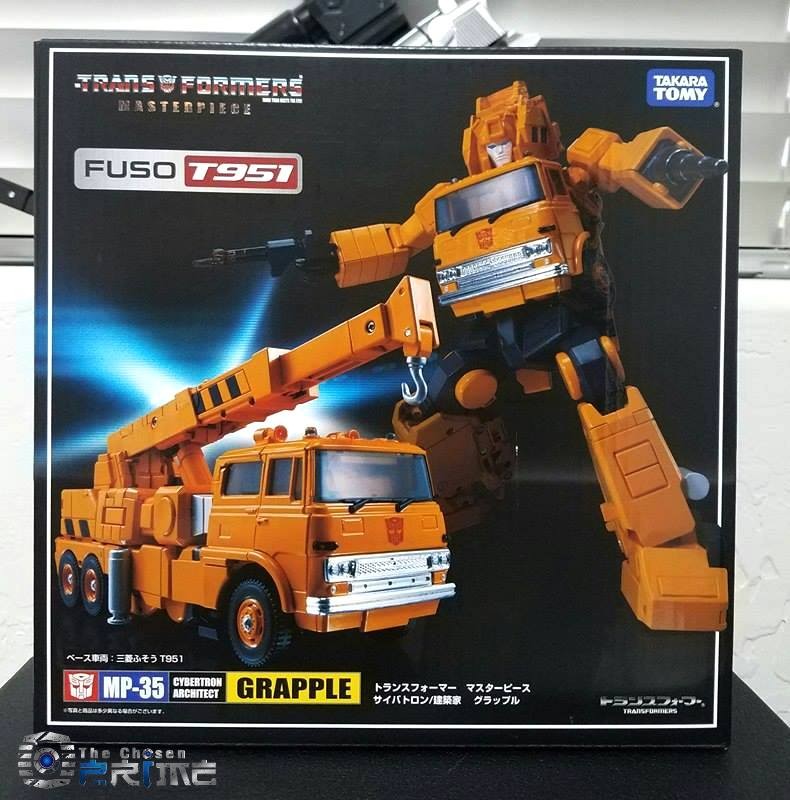 Transformers News: In-Hand Images of Transformers Masterpiece MP-35 Grapple