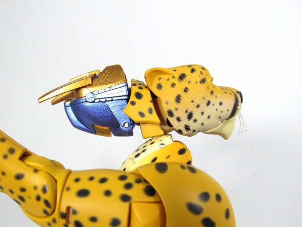 Transformers News: More In-Hand Images of Transformers Masterpiece MP-34 Cheetor, Comparison with MP32 Optimus Primal