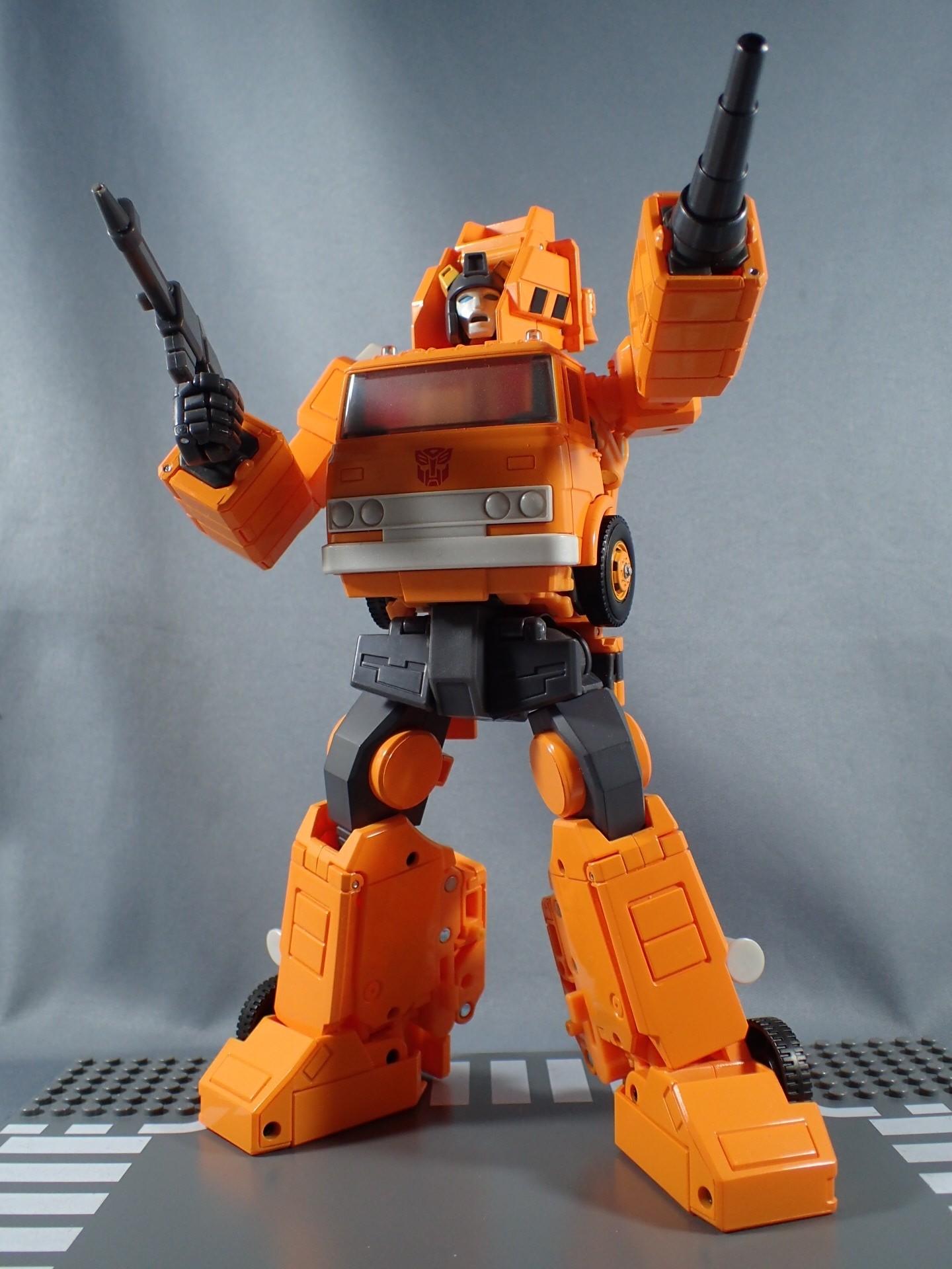 Transformers News: More Images and Video Review of Transformers Masterpiece MP-35 Grapple