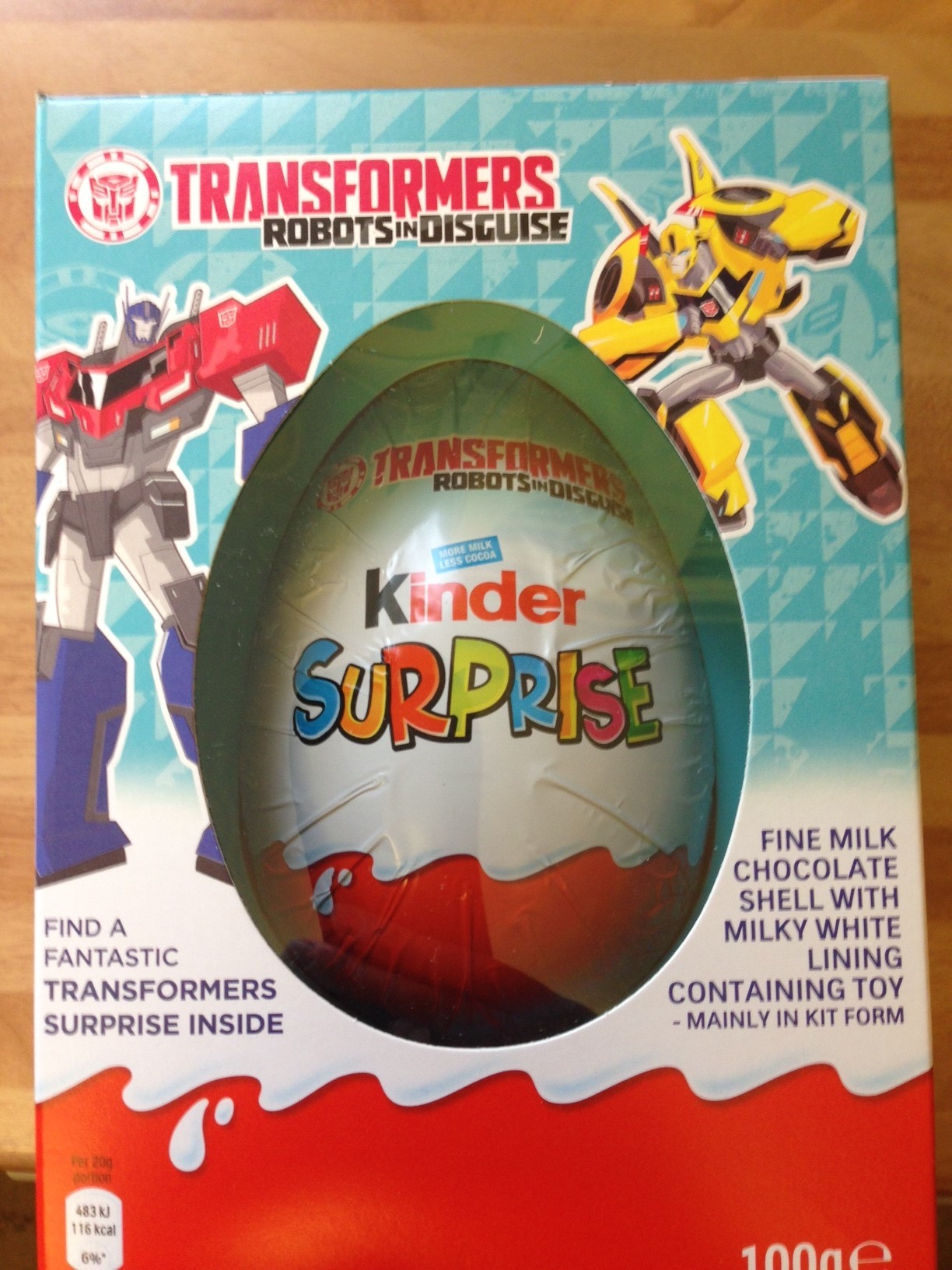 Transformers News: New 2017 Giant Kinder Surprise Egg Featuring Transformers Robots in Disguise Transformers News: New 2017 Giant Kinder Surprise Egg Featuring Transformers Robots in Disguise