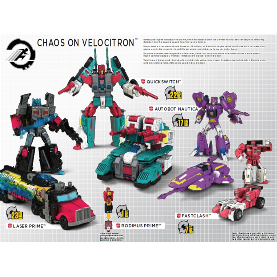 Transformers News: New Images of Titans Return Speed Boxset Chaos on Velocitron