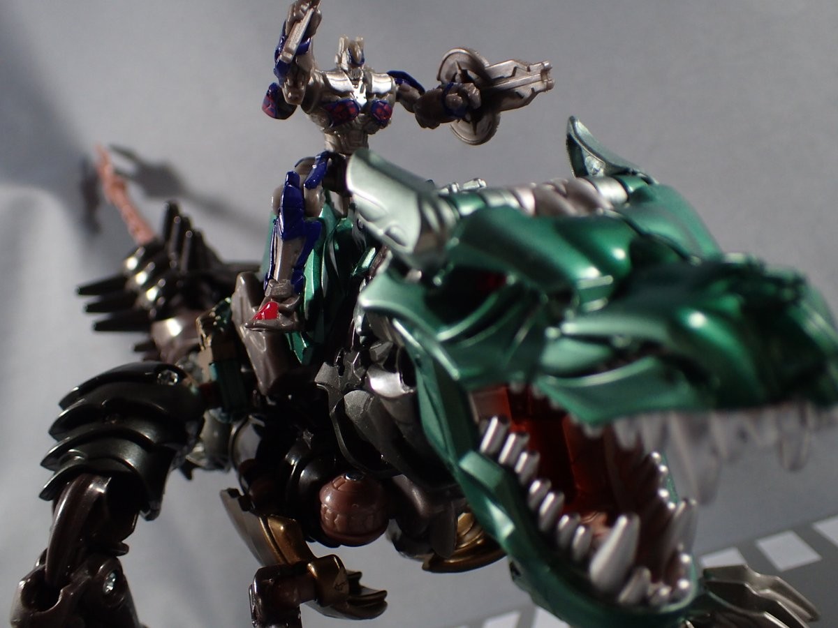 Transformers News: In Hand Images - Transformers Movie The Best Leader Optimus Prime, Dinoriders Grimlock and Strafe Transformers News: In Hand Images - Transformers Movie The Best Leader Optimus Prime, Dinoriders Grimlock and Strafe