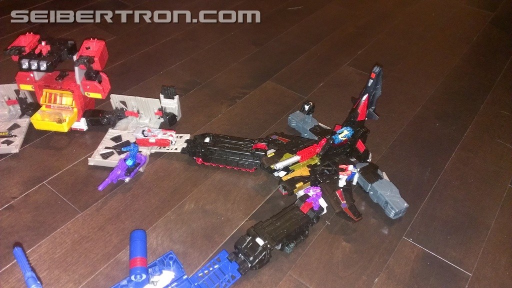 Transformers News: Images of Sky Shadow Connected With Other Titans Return Bases In Different Configurations