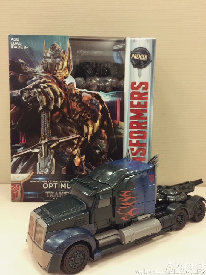 Transformers News: In Hand Images of Asia Exclusive Shadow Spark Optimus Prime from Transformers: The Last Knight