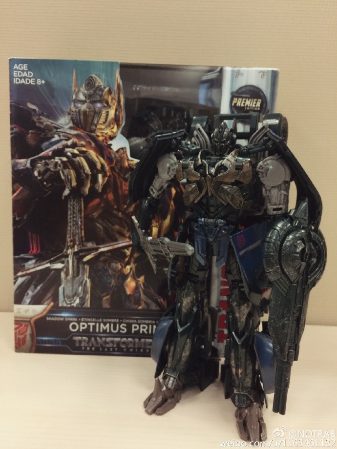 Transformers News: In Hand Images of Asia Exclusive Shadow Spark Optimus Prime from Transformers: The Last Knight