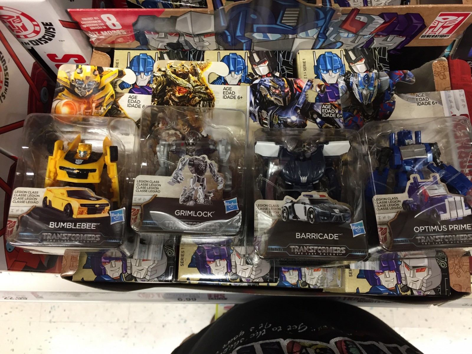 Transformers News: Transformers: The Last Knight Legends Class Figures and Tiny Turbo Changers Sighted at US Retail