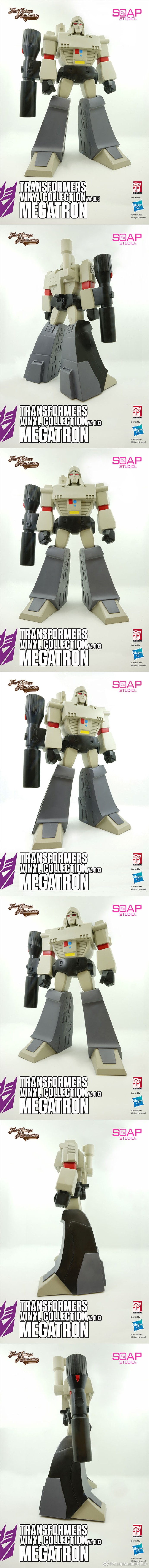 Transformers News: Soap Studio Transformers Collection: G1 Megatron & Starscream