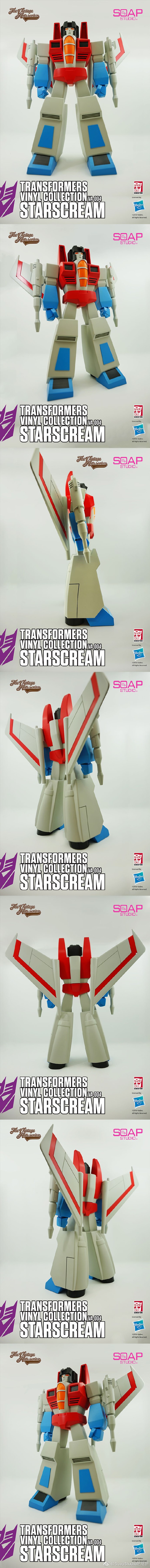 Transformers News: Soap Studio Transformers Collection: G1 Megatron & Starscream