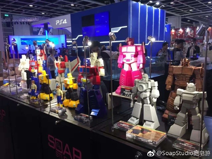 Transformers News: Soap Studio Transformers Collection: G1 Megatron & Starscream