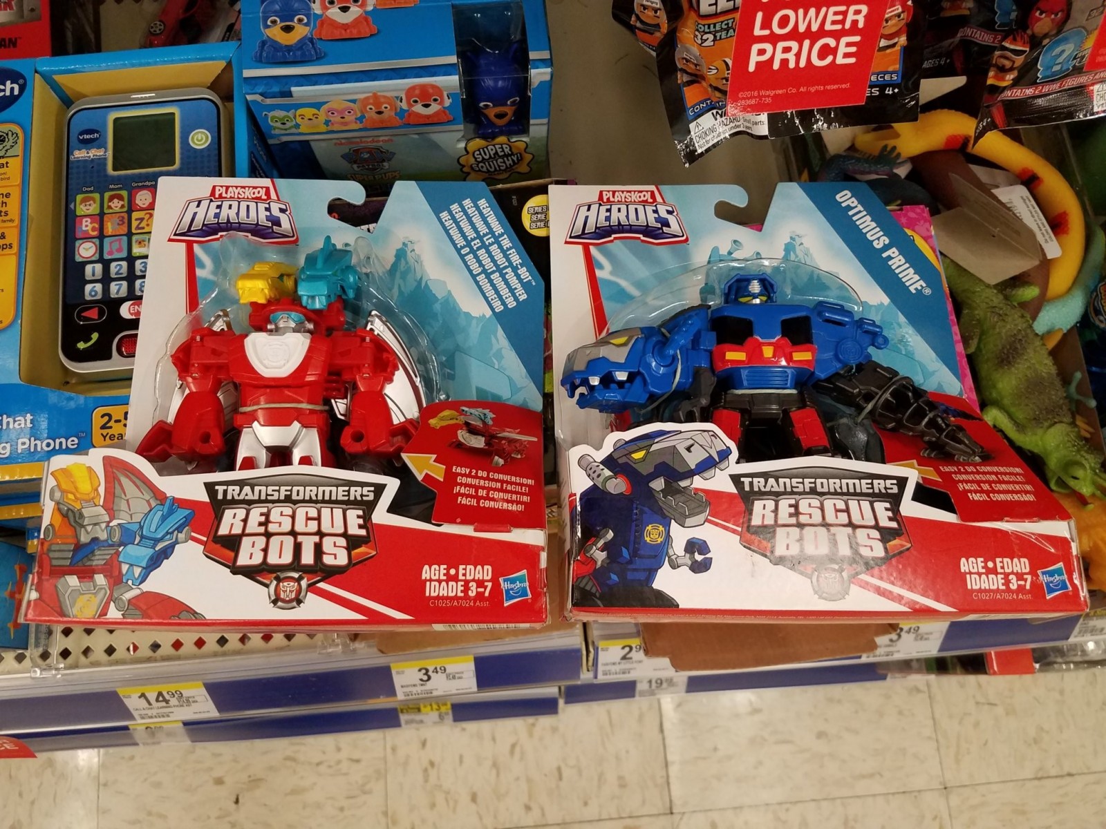Transformers News: Transformers: Rescue Bots Heatwave and Optimus Prime Spotted at Retail Transformers News: Transformers: Rescue Bots Heatwave and Optimus Prime Spotted at Retail