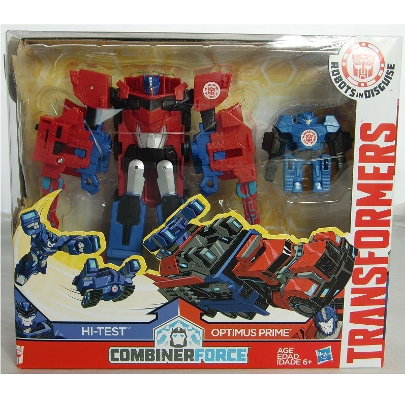 Transformers News: In-Package Images of Transformers Robots in Disguise Activator Soundwave & Optimus Prime