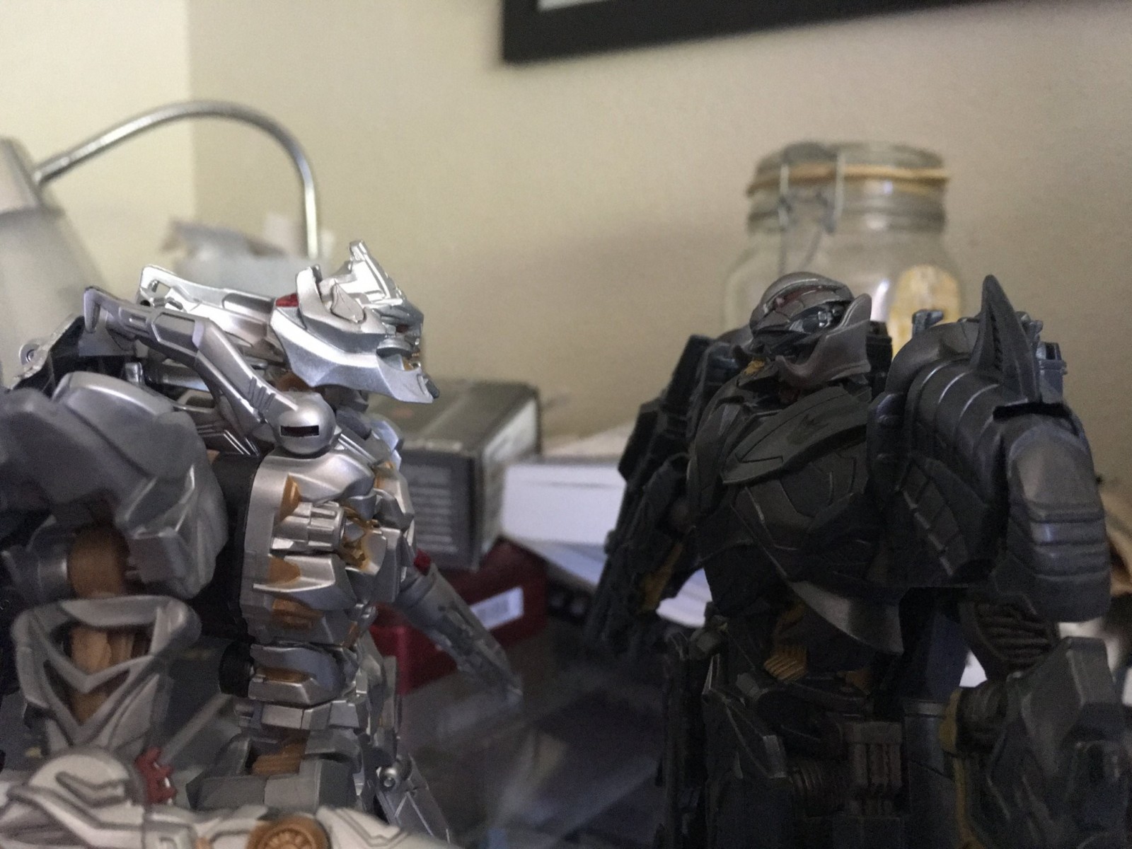Transformers News: In Hand Images of Voyager Megatron from Transformers: The Last Knight with Comparisons for Scale Transformers News: In Hand Images of Voyager Megatron from Transformers: The Last Knight with Comparisons for Scale