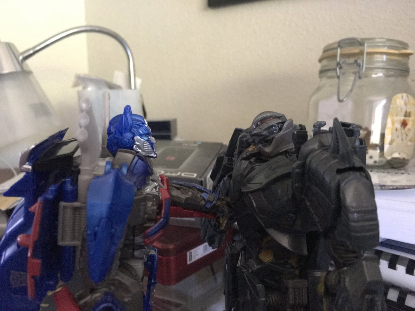Transformers News: In Hand Images of Voyager Megatron from Transformers: The Last Knight with Comparisons for Scale Transformers News: In Hand Images of Voyager Megatron from Transformers: The Last Knight with Comparisons for Scale