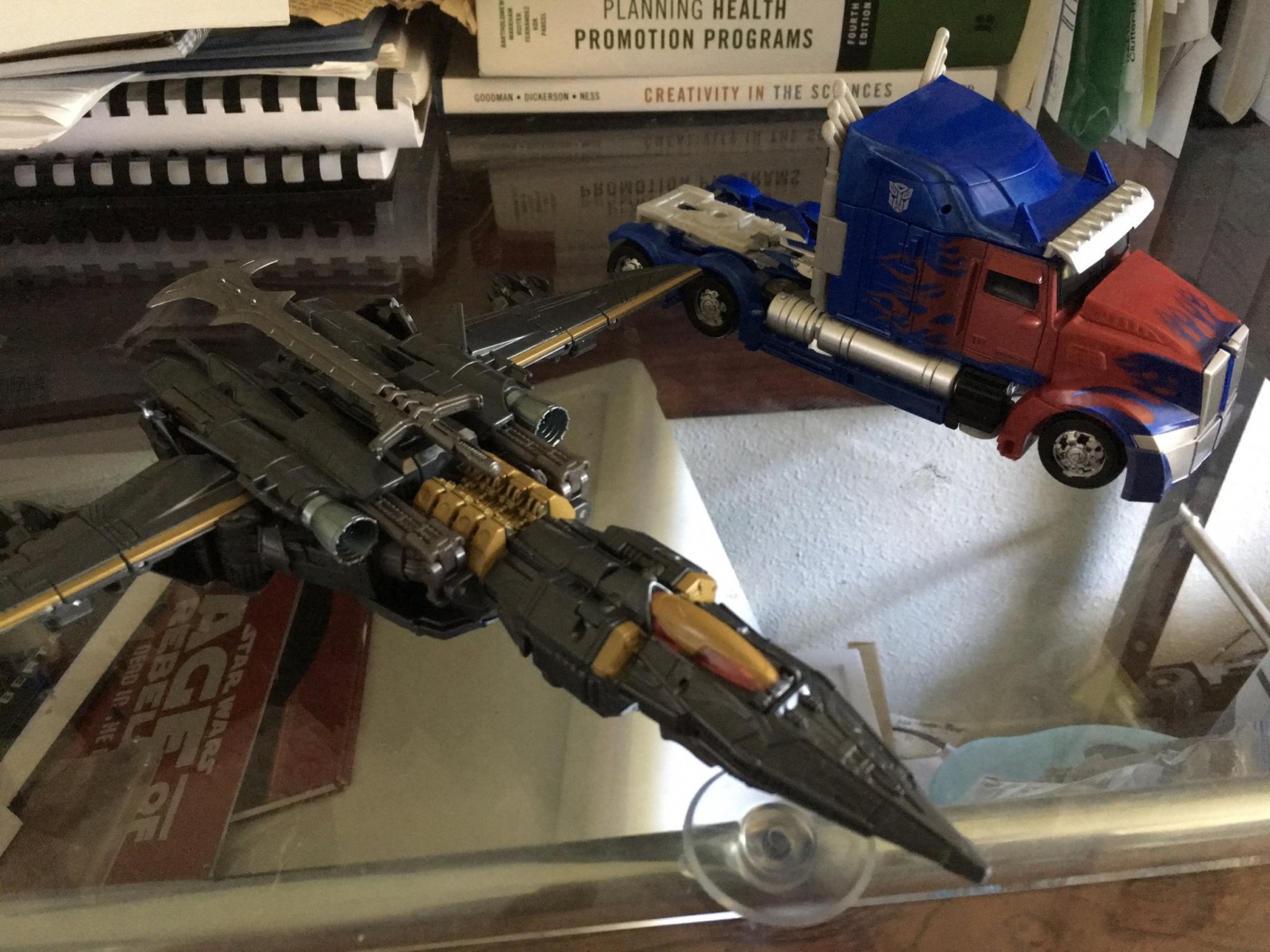 Transformers News: In Hand Images of Voyager Megatron from Transformers: The Last Knight with Comparisons for Scale Transformers News: In Hand Images of Voyager Megatron from Transformers: The Last Knight with Comparisons for Scale