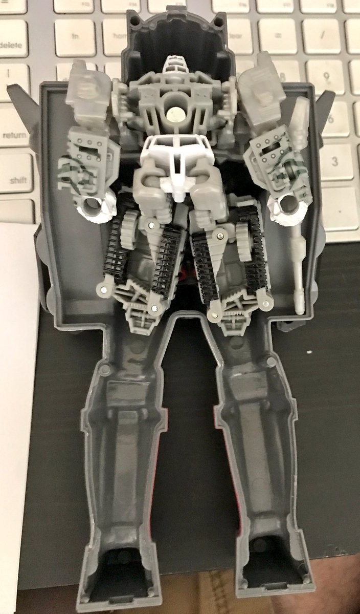 Transformers News: New In-Hand Images of Transformers Subscription Service Double Pretenders Optimus Prime and Megatron