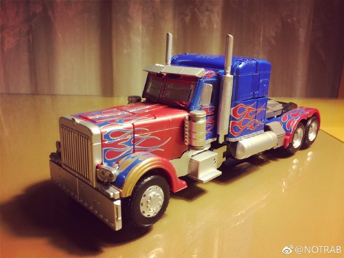 Transformers News: New Images of Movie Masterpiece MPM 04 Optimus Prime Properly Transformed